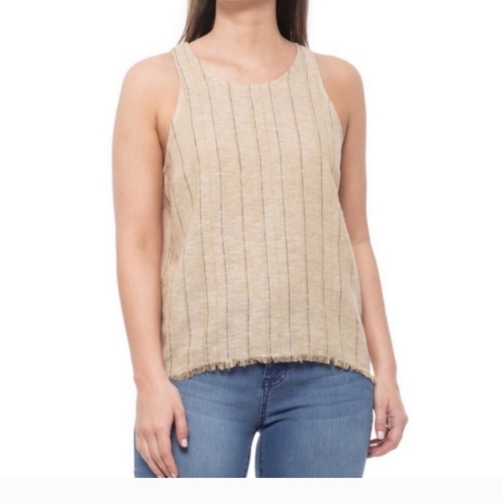 Anthropologie Drew linen top